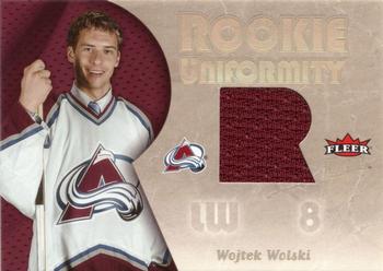 2005-06 Ultra - Rookie Uniformity Jerseys #RU-WW Wojtek Wolski Front