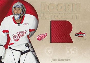 2005-06 Ultra - Rookie Uniformity Patches #RUP-JH Jimmy Howard Front