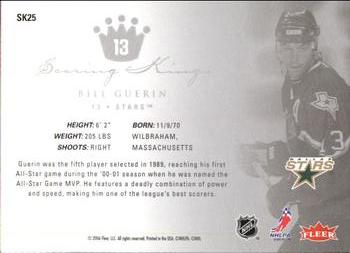 2005-06 Ultra - Scoring Kings #SK25 Bill Guerin Back