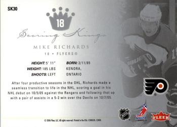 2005-06 Ultra - Scoring Kings #SK30 Mike Richards Back