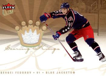 2005-06 Ultra - Scoring Kings Jerseys #SKJ-SF Sergei Fedorov Front