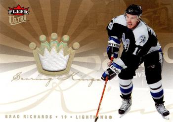 2005-06 Ultra - Scoring Kings Patches #SKP-BR Brad Richards Front
