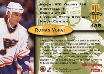 1996-97 Fleer #135 Roman Vopat Back