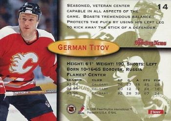1996-97 Fleer #14 German Titov Back