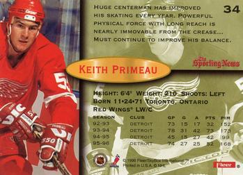 1996-97 Fleer #34 Keith Primeau Back