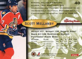 1996-97 Fleer #40 Scott Mellanby Back