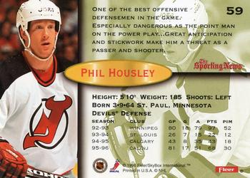 1996-97 Fleer #59 Phil Housley Back