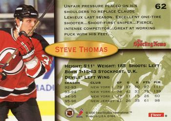 1996-97 Fleer #62 Steve Thomas Back