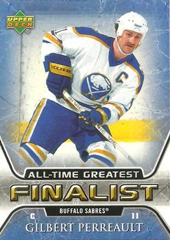2005-06 Upper Deck - 2005-06 Upper Deck NHL All-Time Greatest Finalist #8 Gilbert Perreault Front