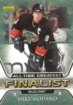 2005-06 Upper Deck - 2005-06 Upper Deck NHL All-Time Greatest Finalist #19 Mike Modano Front