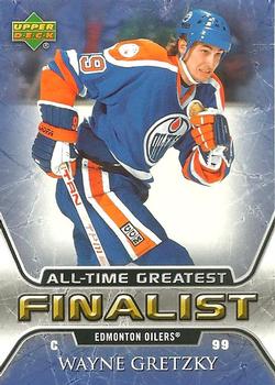 2005-06 Upper Deck - 2005-06 Upper Deck NHL All-Time Greatest Finalist #23 Wayne Gretzky Front