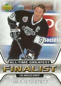 2005-06 Upper Deck - 2005-06 Upper Deck NHL All-Time Greatest Finalist #27 Wayne Gretzky Front