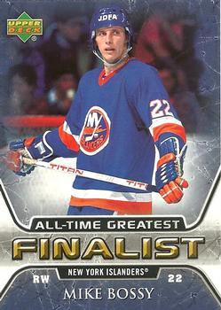 2005-06 Upper Deck - 2005-06 Upper Deck NHL All-Time Greatest Finalist #37 Mike Bossy Front