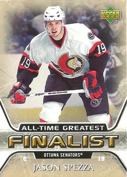 2005-06 Upper Deck - 2005-06 Upper Deck NHL All-Time Greatest Finalist #42 Jason Spezza Front