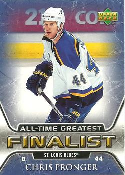 2005-06 Upper Deck - 2005-06 Upper Deck NHL All-Time Greatest Finalist #50 Chris Pronger Front