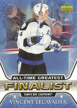 2005-06 Upper Deck - 2005-06 Upper Deck NHL All-Time Greatest Finalist #54 Vincent Lecavalier Front