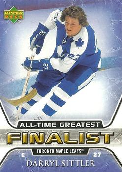 2005-06 Upper Deck - 2005-06 Upper Deck NHL All-Time Greatest Finalist #56 Darryl Sittler Front