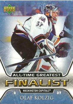 2005-06 Upper Deck - 2005-06 Upper Deck NHL All-Time Greatest Finalist #59 Olaf Kolzig Front