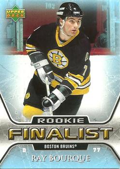 2005-06 Upper Deck - 2005-06 Upper Deck NHL All-Time Greatest Finalist #62 Ray Bourque Front