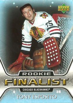 2005-06 Upper Deck - 2005-06 Upper Deck NHL All-Time Greatest Finalist #66 Tony Esposito Front