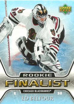 2005-06 Upper Deck - 2005-06 Upper Deck NHL All-Time Greatest Finalist #67 Ed Belfour Front