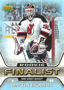 2005-06 Upper Deck - 2005-06 Upper Deck NHL All-Time Greatest Finalist #78 Martin Brodeur Front