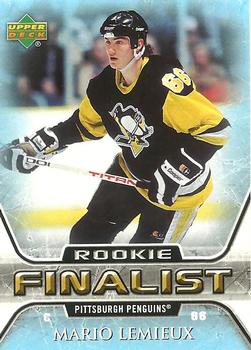 2005-06 Upper Deck - 2005-06 Upper Deck NHL All-Time Greatest Finalist #85 Mario Lemieux Front