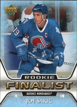 2005-06 Upper Deck - 2005-06 Upper Deck NHL All-Time Greatest Finalist #86 Joe Sakic Front