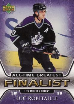 2005-06 Upper Deck - 2005-06 Upper Deck NHL All-Time Greatest Finalist #28 Luc Robitaille Front