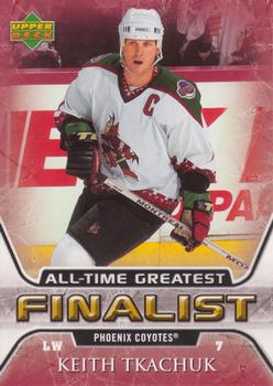 2005-06 Upper Deck - 2005-06 Upper Deck NHL All-Time Greatest Finalist #43 Keith Tkachuk Front