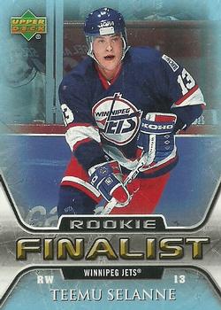 2005-06 Upper Deck - 2005-06 Upper Deck NHL All-Time Greatest Finalist #90 Teemu Selanne Front
