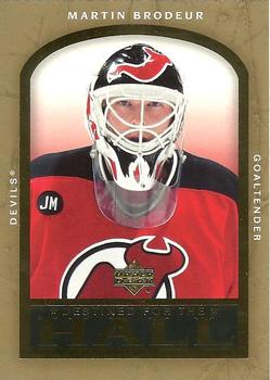 2005-06 Upper Deck - Destined for the Hall #DH2 Martin Brodeur Front
