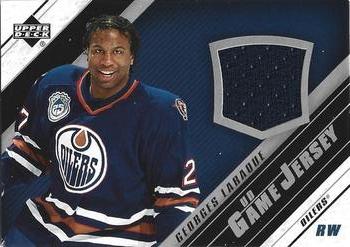 2005-06 Upper Deck - UD Game Jerseys Series One #J-GUL Georges Laraque Front