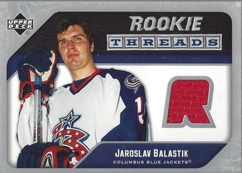 2005-06 Upper Deck - Rookie Threads #RT-JB Jaroslav Balastik Front