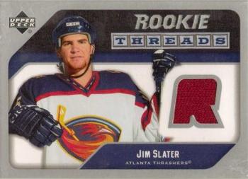 2005-06 Upper Deck - Rookie Threads #RT-JS Jim Slater Front