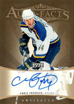 2005-06 Upper Deck Artifacts - Auto Facts #AF-CP Chris Pronger Front