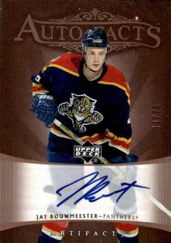 2005-06 Upper Deck Artifacts - Auto Facts #AF-JB Jay Bouwmeester Front