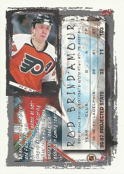 1996-97 Fleer NHL Picks #54 Rod Brind'Amour Back