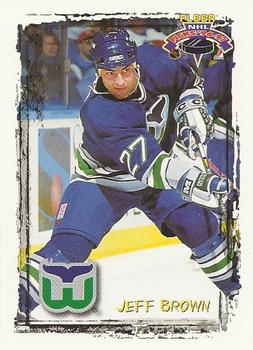 1996-97 Fleer NHL Picks #64 Jeff Brown Front