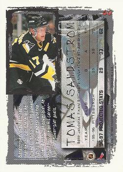 1996-97 Fleer NHL Picks #66 Tomas Sandstrom Back