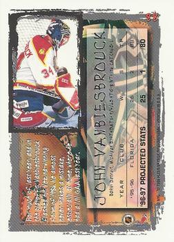 1996-97 Fleer NHL Picks #88 John Vanbiesbrouck Back
