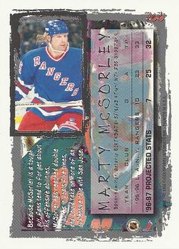 1996-97 Fleer NHL Picks #166 Marty McSorley Back