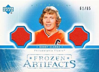 2005-06 Upper Deck Artifacts - Frozen Artifacts Dual #FAD-BC Bobby Clarke Front