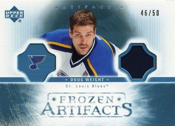 2005-06 Upper Deck Artifacts - Frozen Artifacts Patches #FP-DW Doug Weight Front
