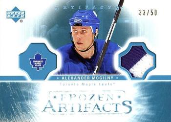 2005-06 Upper Deck Artifacts - Frozen Artifacts Patches #FP-MO Alexander Mogilny Front