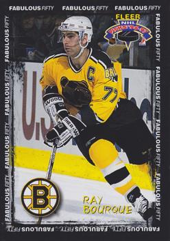 1996-97 Fleer NHL Picks - Fabulous 50 #3 Ray Bourque Front