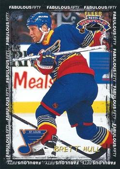 1996-97 Fleer NHL Picks - Fabulous 50 #19 Brett Hull Front