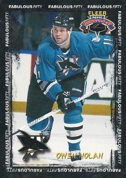 1996-97 Fleer NHL Picks - Fabulous 50 #34 Owen Nolan Front