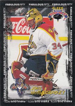 1996-97 Fleer NHL Picks - Fabulous 50 #46 John Vanbiesbrouck Front
