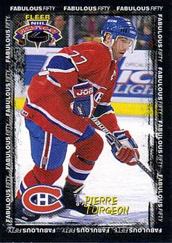 1996-97 Fleer NHL Picks - Fabulous 50 #45 Pierre Turgeon Front